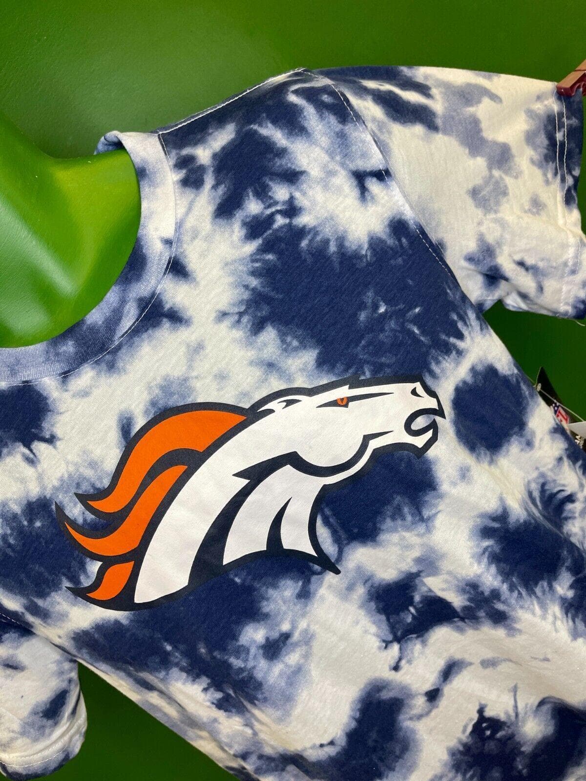 NFL Denver Broncos Tie-Dye T-Shirt Youth X-Large 18-20 36" NWT