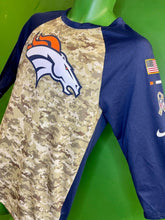 NFL Denver Broncos Salute to Service 3/4 Sleeve T-Shirt Men's Small 36"