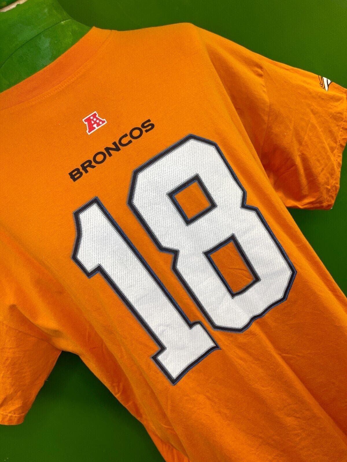 NFL Denver Broncos Manning #18 Majestic T-Shirt Men's 4X-Big NWT 60"