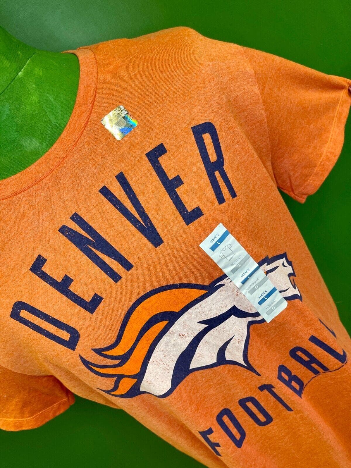 NFL Denver Broncos Soft Distressed T-Shirt Men's Large NWT 42"