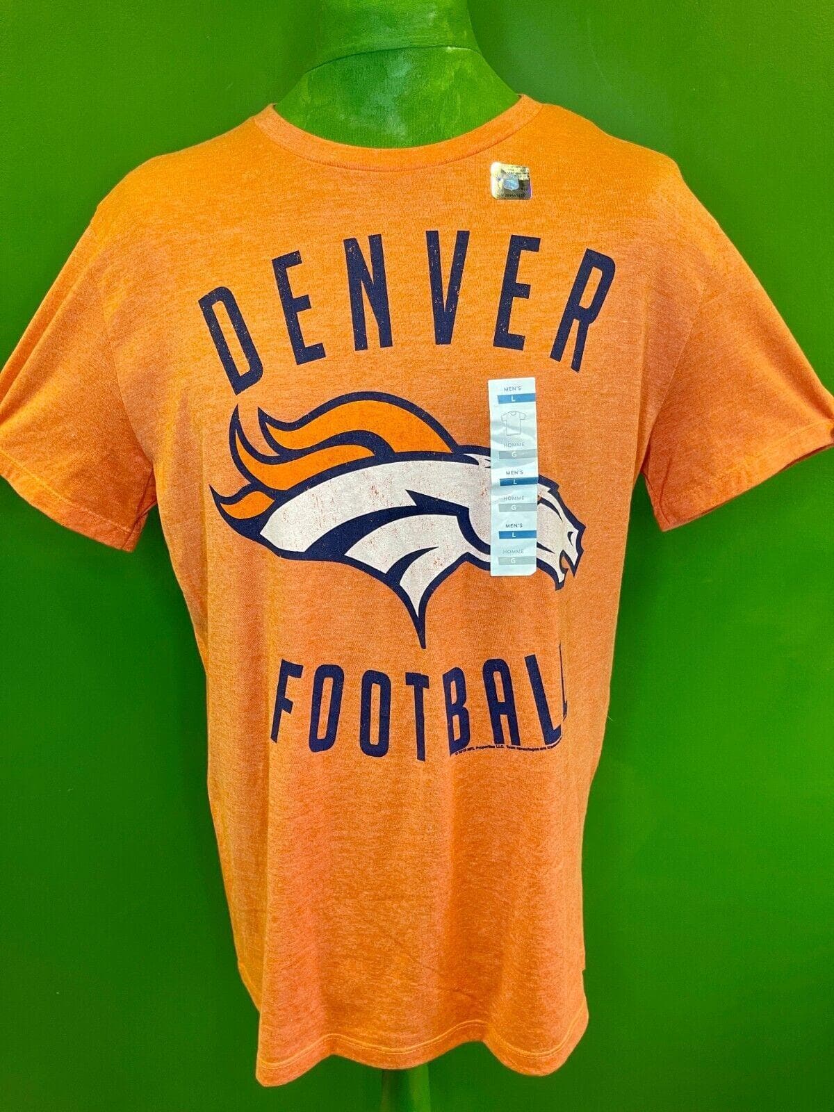 NFL Denver Broncos Soft Distressed T-Shirt Men's Large NWT 42"