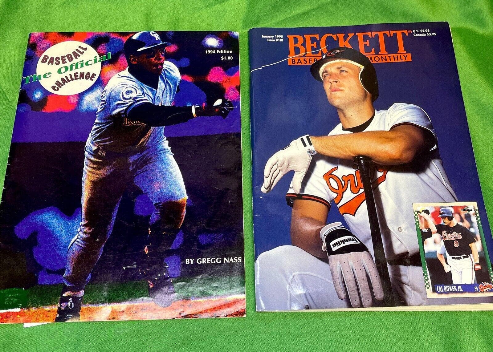 MLB Baseball Magazines 1994-95 Beckett Baseball Monthly & Kids' Challenge