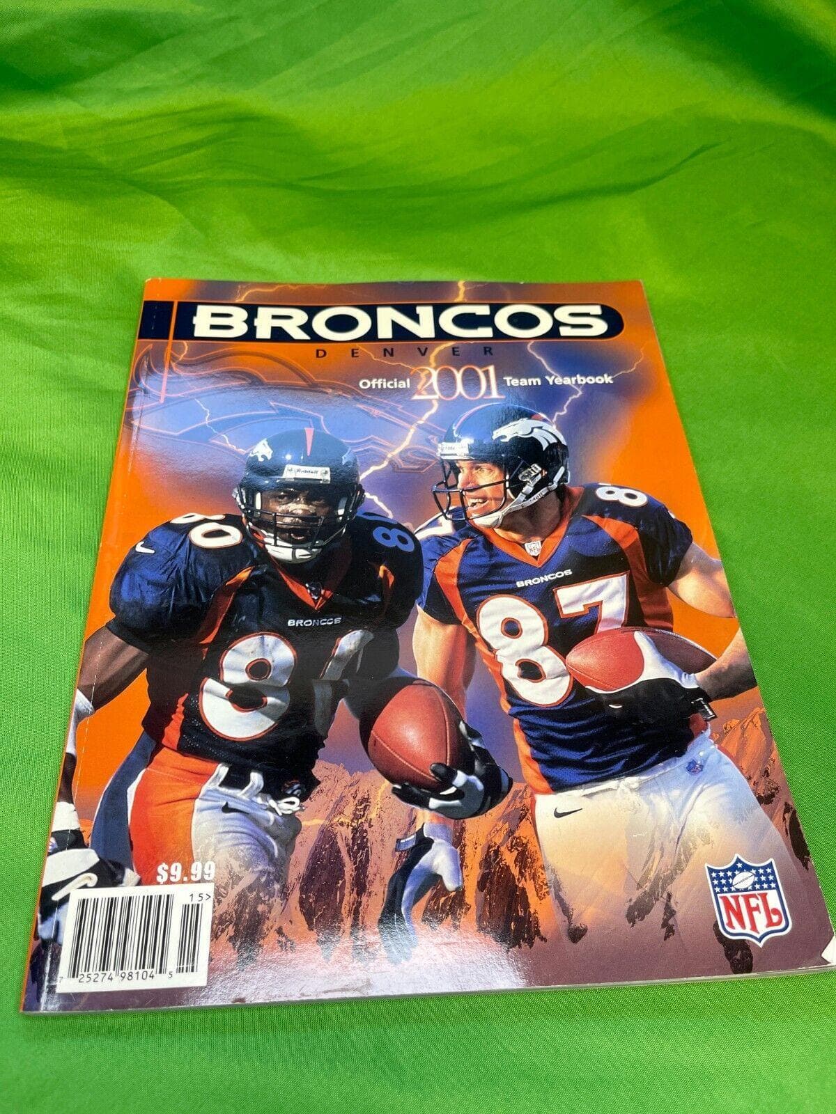 NFL Denver Broncos 2001 Official Team Yearbook