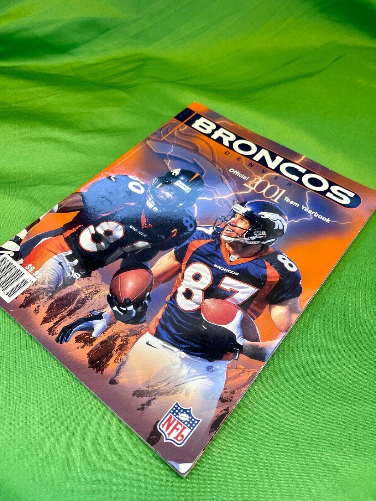 NFL Denver Broncos 2001 Official Team Yearbook