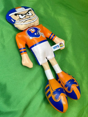 NFL Denver Broncos Vintage Plastic Cuddly Toy  Ornament 1995 Cute!