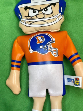 NFL Denver Broncos Vintage Plastic Cuddly Toy  Ornament 1995 Cute!