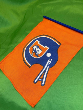 NFL Denver Broncos Vintage Game Day Canvas Flags A4 Size Unique!