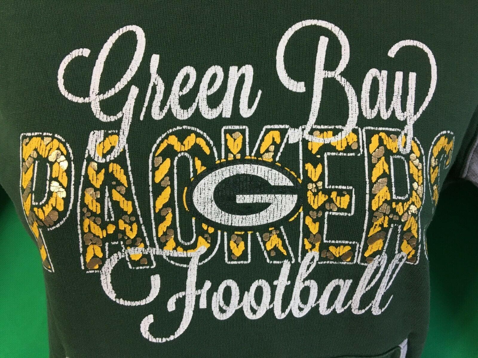 NFL Green Bay Packers Girls' Hoodie Youth Medium 10-12