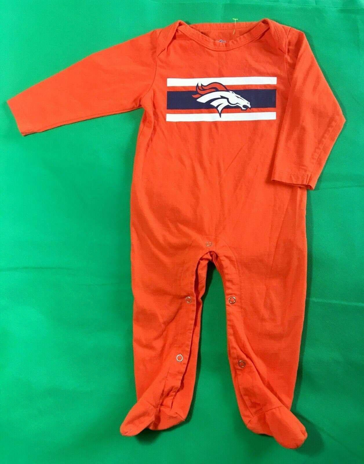 NFL Denver Broncos L/S Playsuit/Pyjamas Baby 6-9 Months
