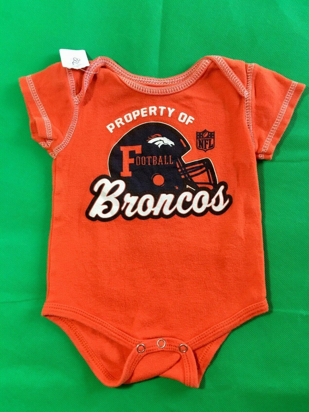 NFL Denver Broncos "Property of" Bodysuit/Vest 3-6 Months