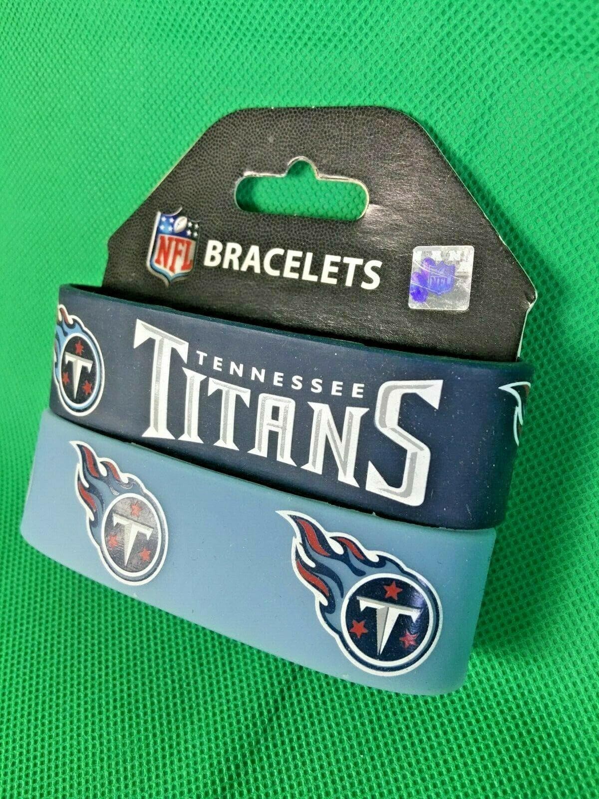 NFL Tennessee Titans Rubber Bracelets/Wristbands NWT