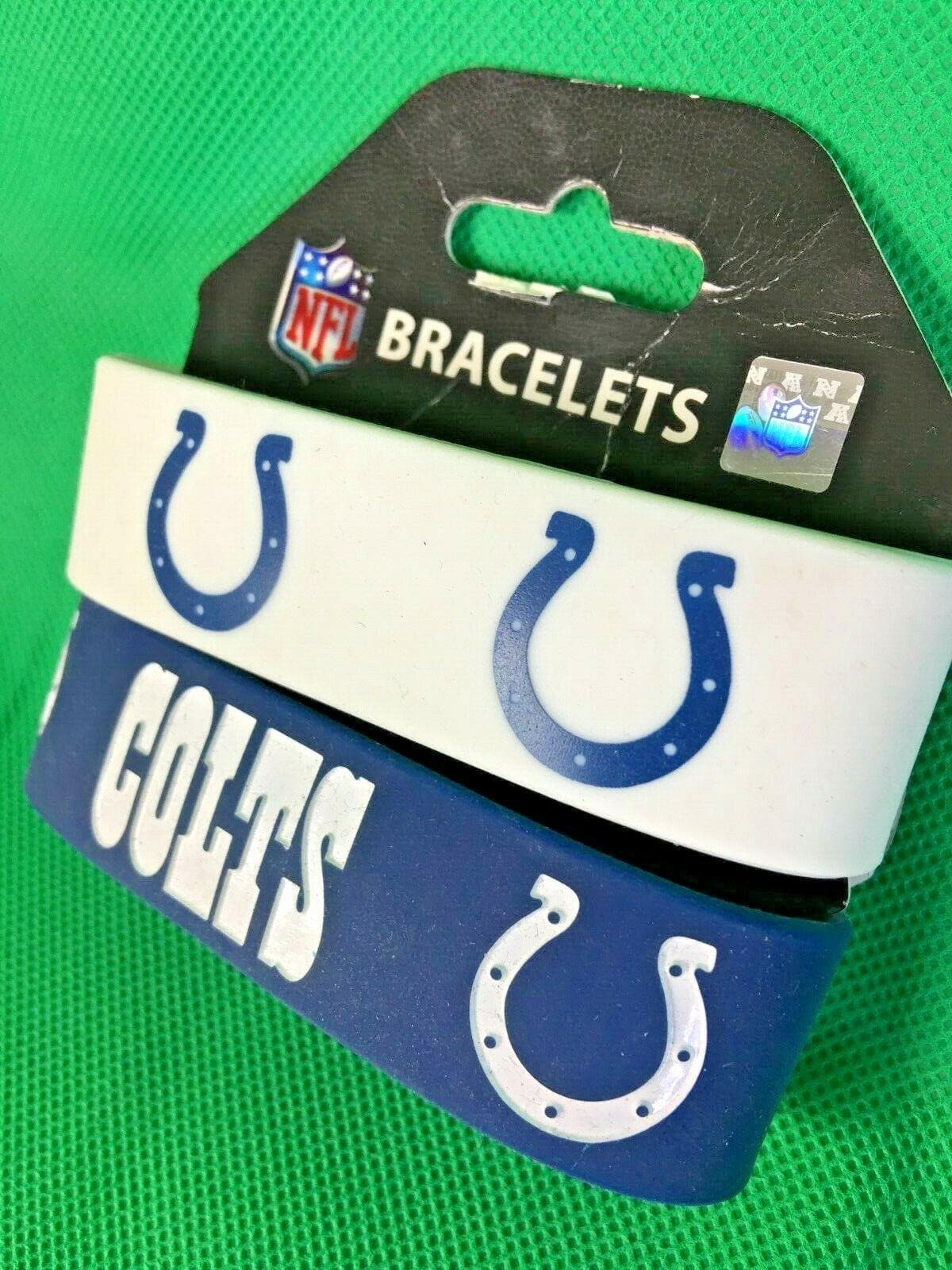 NFL Indianapolis Colts Rubber Bracelets/Wristbands NWT
