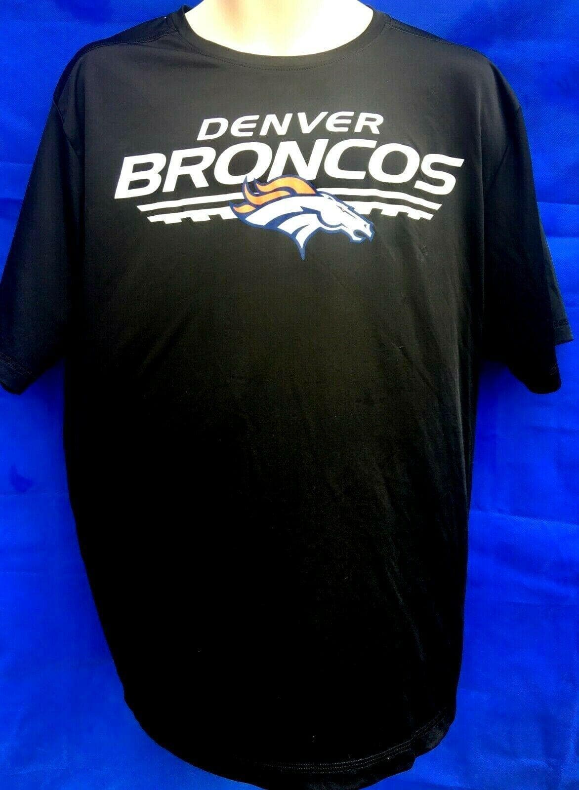 NFL Denver Broncos TX-3-Cool Wicking T-Shirt Men's X-Large