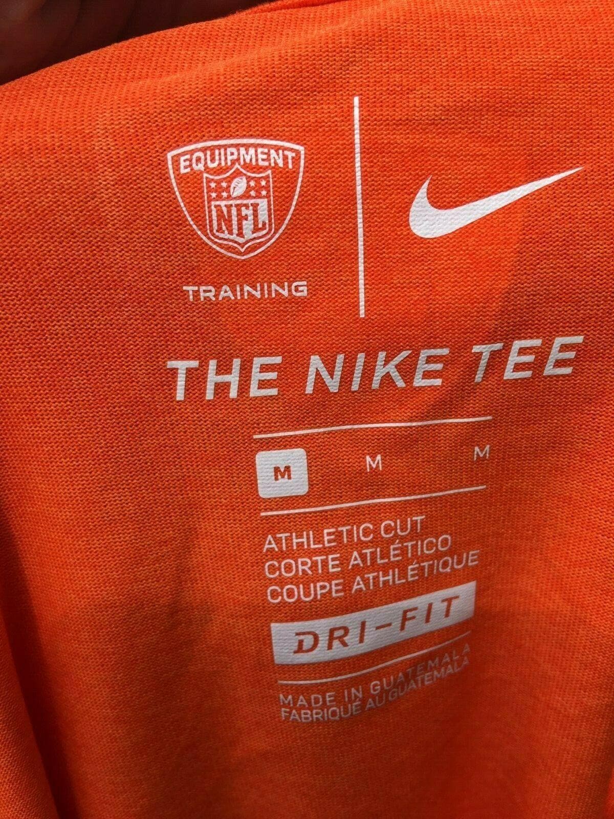 NFL Denver Broncos Sideline Performance T-Shirt Men's Medium NWT
