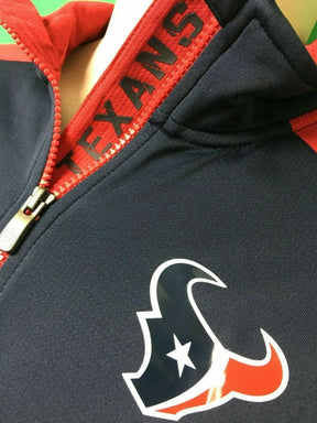 NFL Houston Texans Dri Fit 1/4 Zip Pullover Youth Large 14-16 NWT
