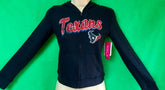 NFL Houston Texans Super Soft Girls' Full Zip Hoodie Youth Small 7-8 NWT
