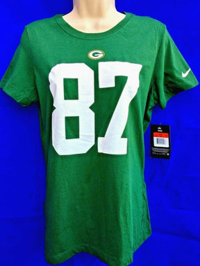 NFL Green Bay Packers Jordy Nelson #87 T-Shirt Women's Large NWT