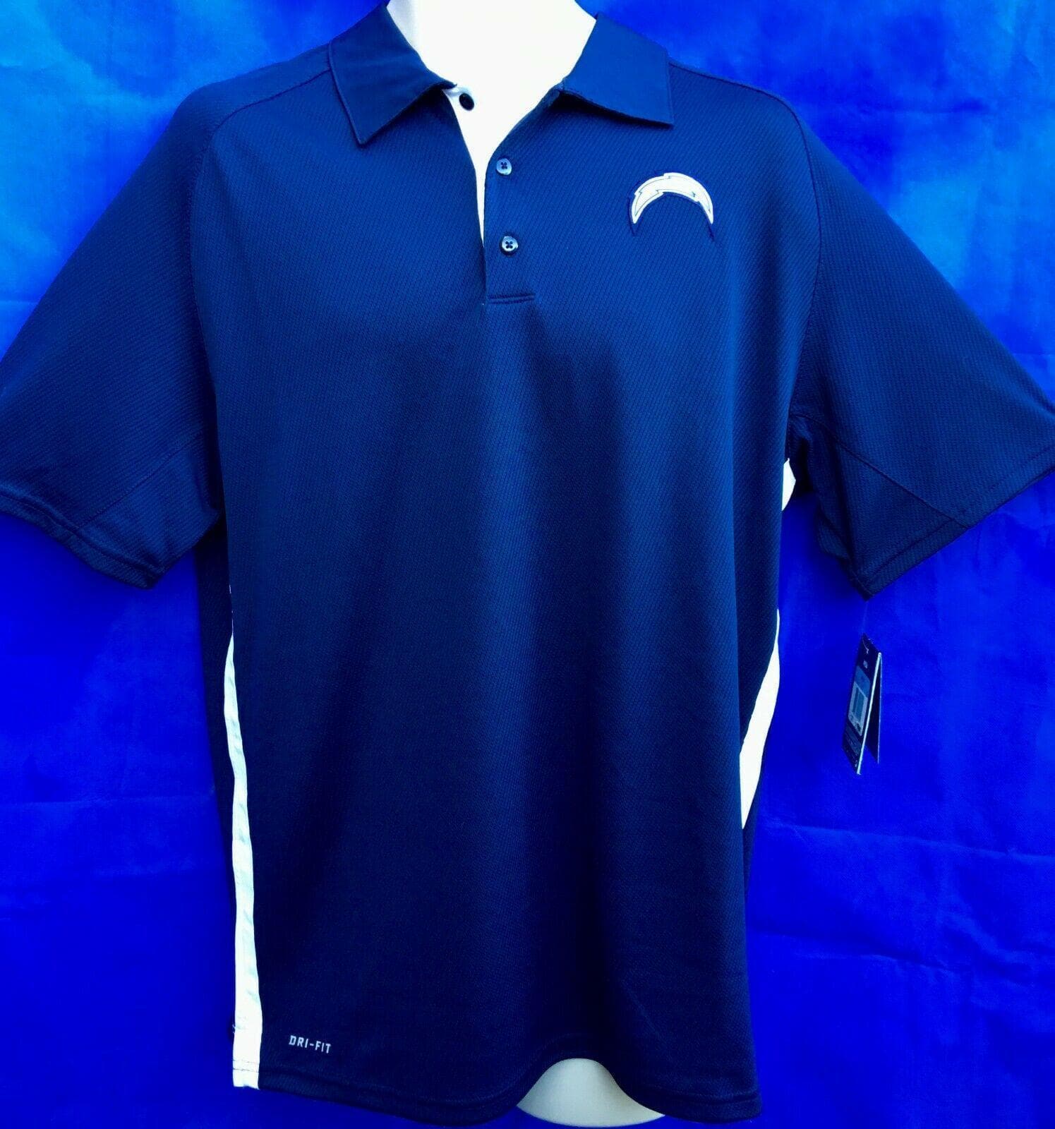 NFL Los Angeles Chargers Polo Shirt Men's Medium NWT