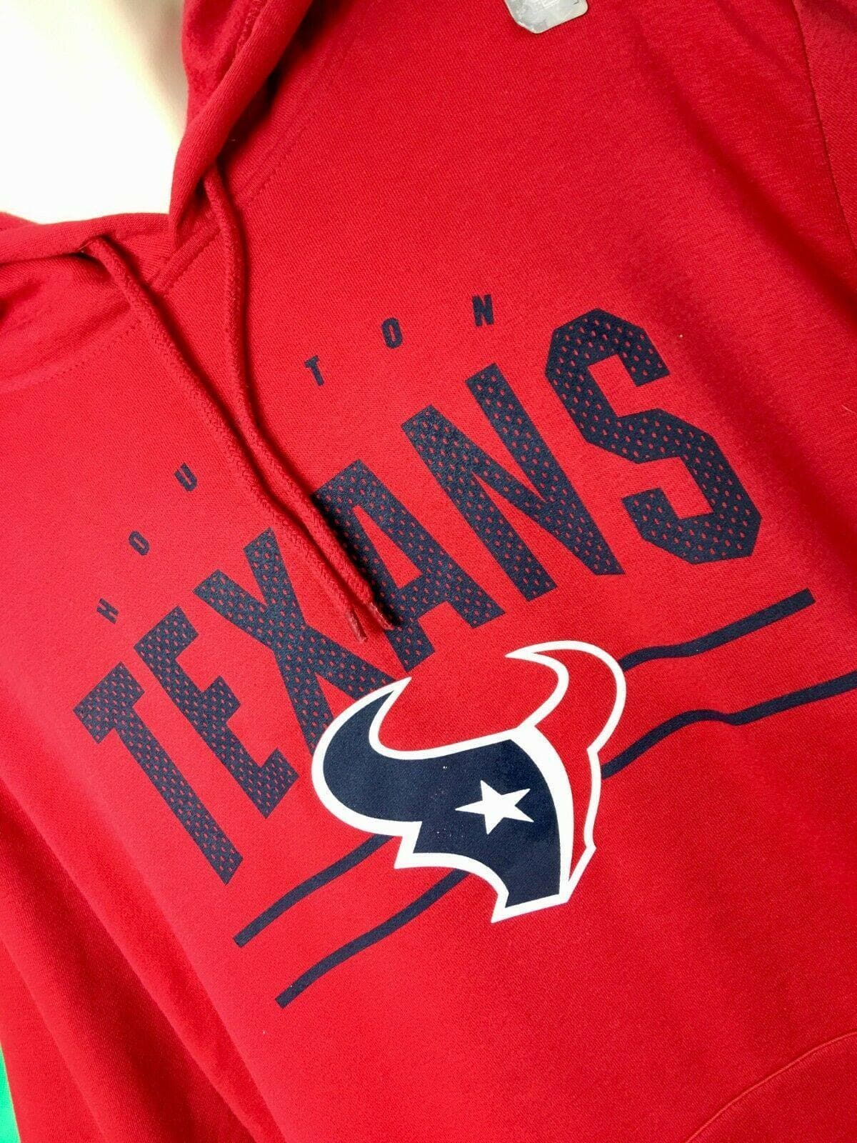 NFL Houston Texans Red Pullover Hoodie Men's 2X-Large NWT