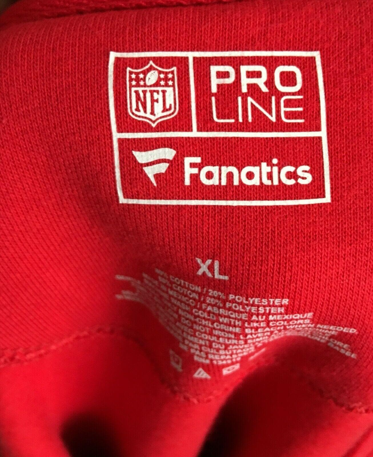 NFL Houston Texans Pro Line Sweatshirt Men's X-Large NWOT