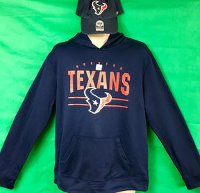 NFL Houston Texans Blue Pullover Hoodie Men's Medium NWT