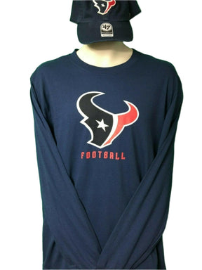 NFL Houston Texans Pro Line Fanatics L/S T-Shirt Men's Medium NWT