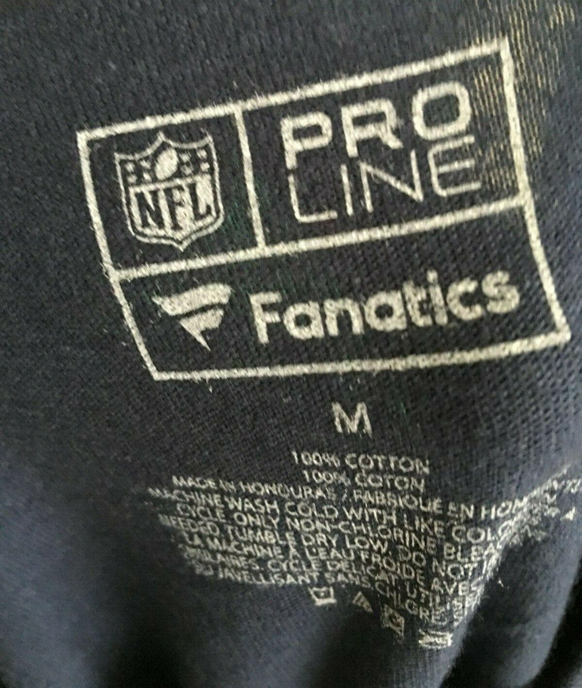 NFL Houston Texans Pro Line Fanatics L/S T-Shirt Men's Medium NWT