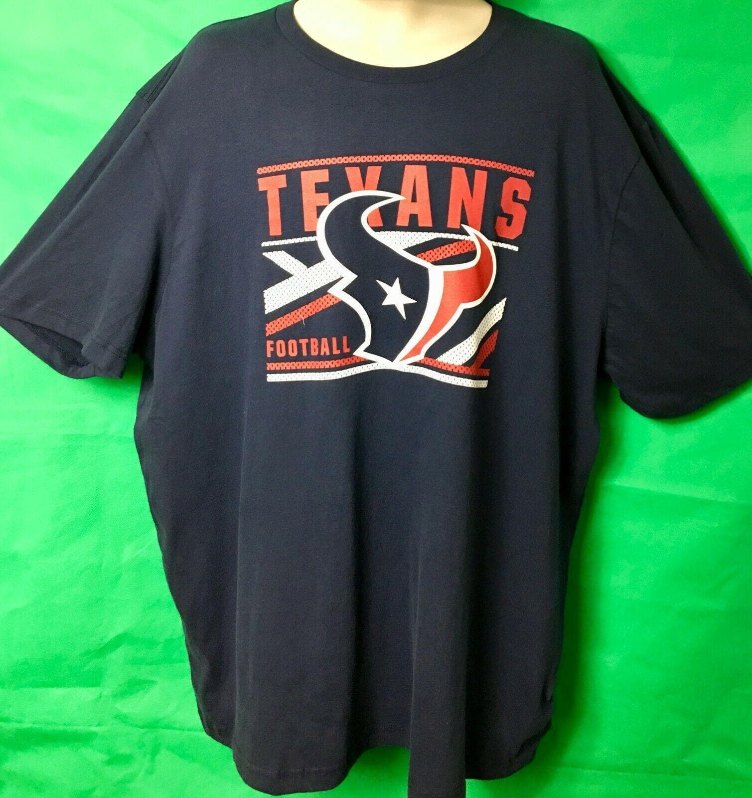 NFL Houston Texans Blue T-Shirt Men's 2X-Large NWT