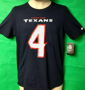 NFL Houston Texans DeShaun Watson #4 T-Shirt Youth X-Large 18-20 NWT