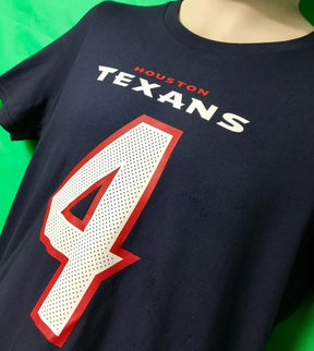 NFL Houston Texans DeShaun Watson #4 T-Shirt Youth X-Large 18-20 NWT