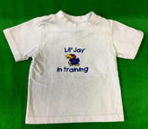 NCAA Kansas KU Jayhawks White T-Shirt Baby 12 Months