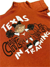 NCAA Texas Longhorns "Cheerleader in Training" Girls' T-Shirt 18 Months