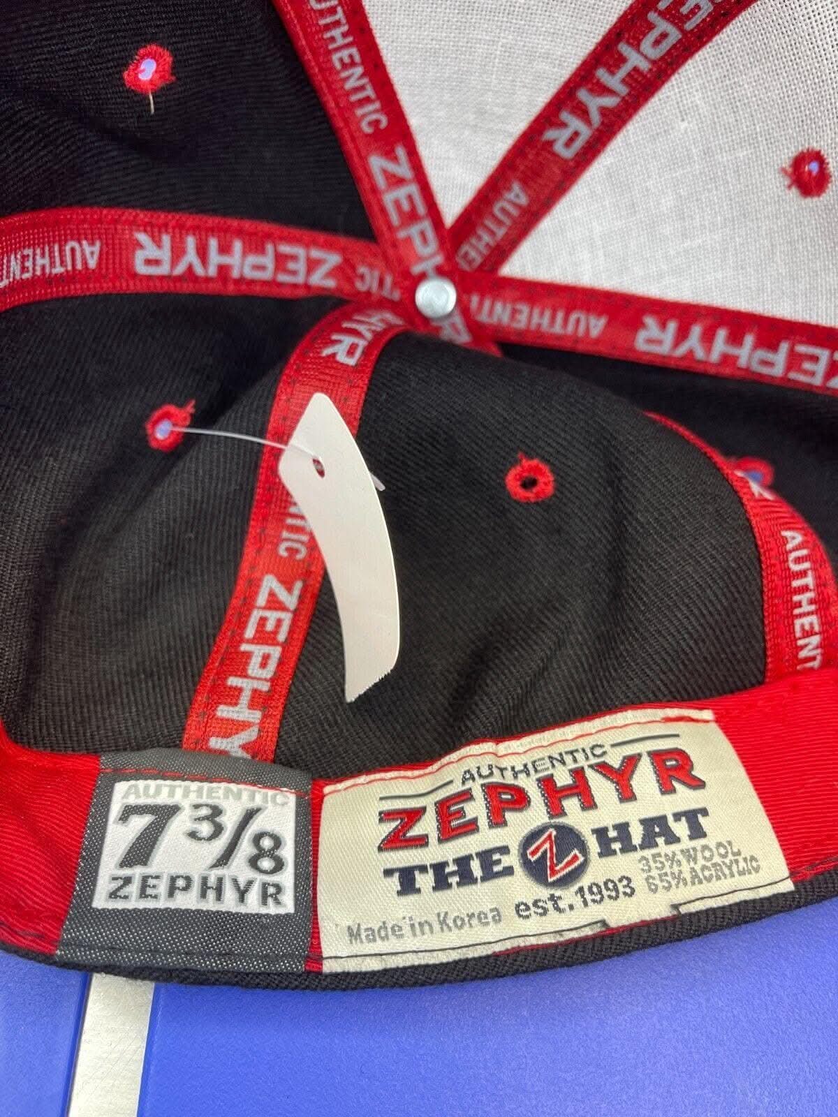 NCAA Georgia Bulldogs Zephyr Hat/Cap Size 7-3/8