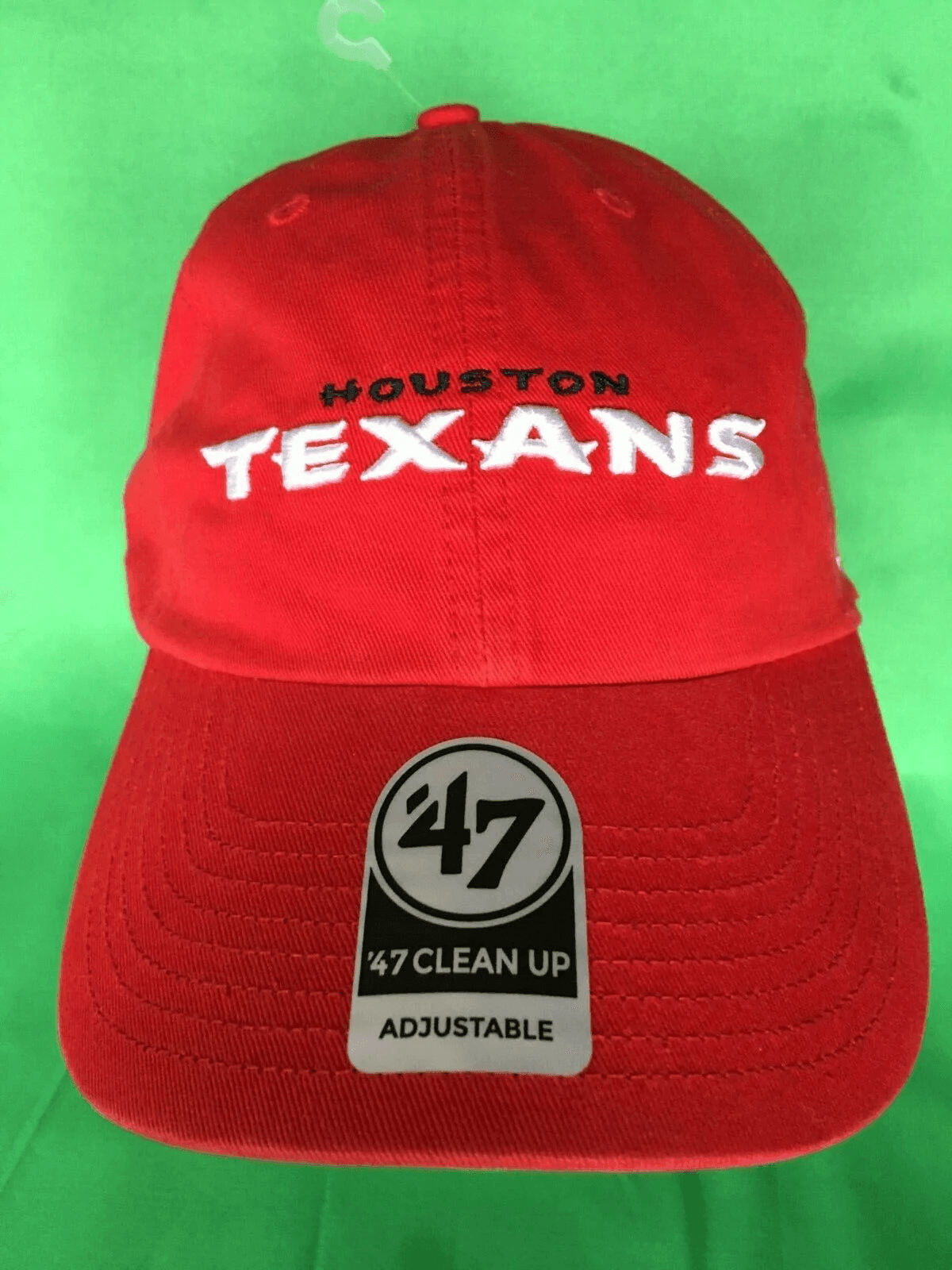 NFL Houston Texans 47 Cleanup Baseball Hat-Cap OSFA Strapback NWT